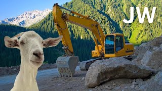 Jehovah Witnesses owe me an excavator!
