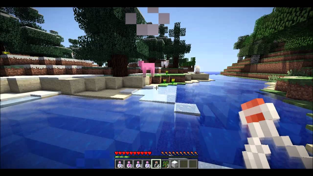 Minecraft Mod GLSL Shaders 1.5.2 - YouTube
