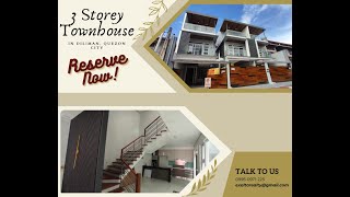 DILIMAN QUEZON CITY - BRANDNEW - RFO - THREE STOREY