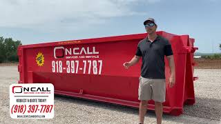20 Yard Dumpster Rentals | OnCall Services & Rentals