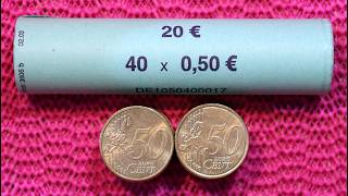 50 Cent Euro Coin Roll Hunting April 2026