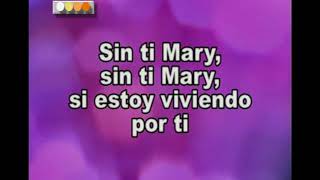 Video thumbnail of "LEO DAN MARY ES MI AMOR KARAOKE"