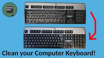 How to Clean your Computer Keyboard - Almost Like New!