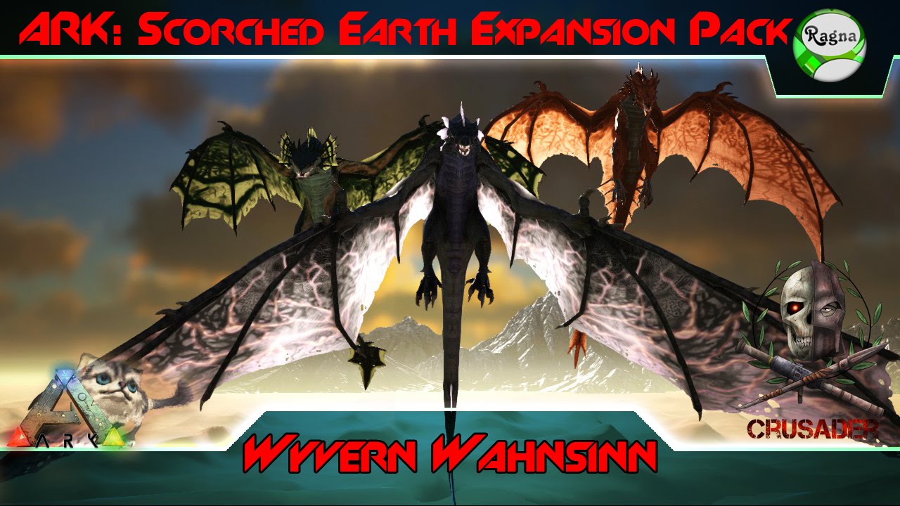 ark-scorched-earth-expansion-pack-wyvern-wahnsinn-tamen-von-wyvern-wyvern-br-ten-youtube