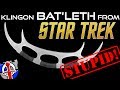 Why the Klingon Bat'leth from Star Trek is STUPID!