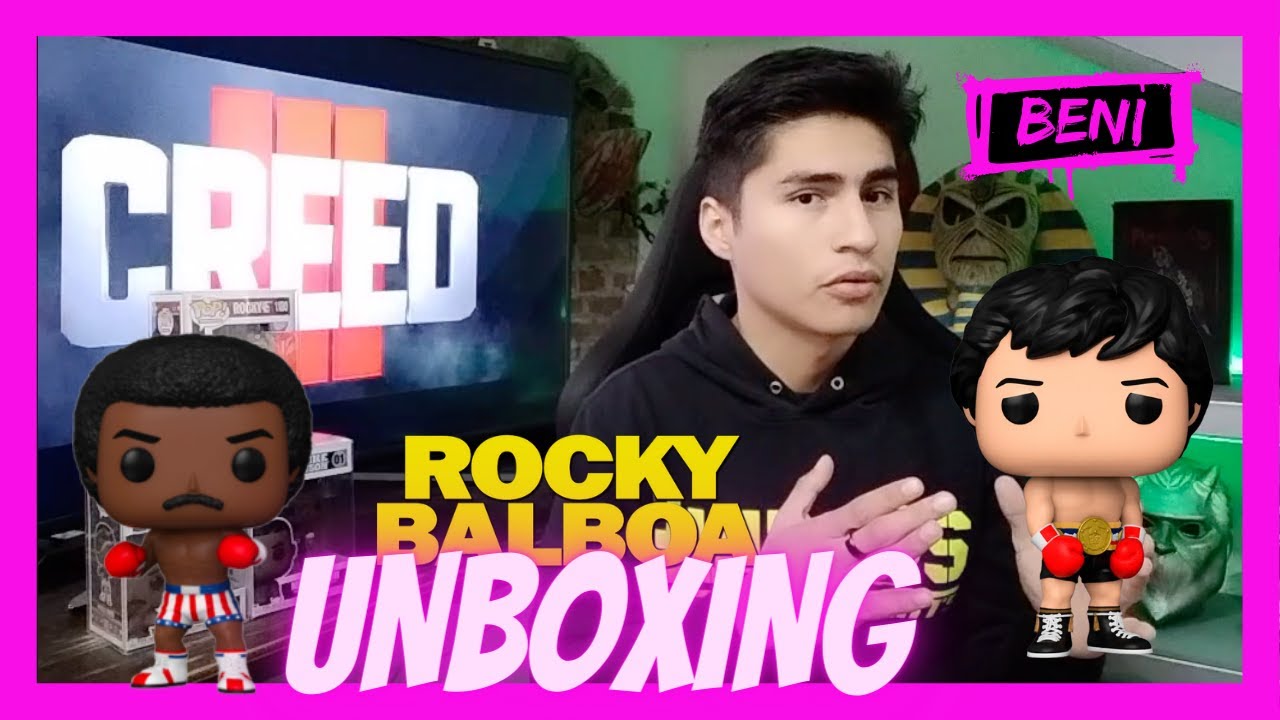 UNBOXING Rocky funko pops III Beni (Rocky, Apollo y Tyson)