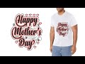 Easy Typography T shirt design| Typography T shirt design bangle tutoria...
