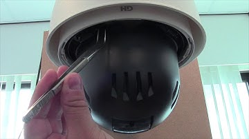 Bosch Security - AUTODOME IP starlight 7000i - How to factory default the camera