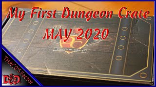 DUNGEON CRATE MAY 2020 OPEN BOX REVIEW @THAC0Factor