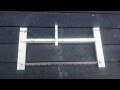 Folding bushcraft bow saw for under £5 Folding bushcraft bow saw for under £5