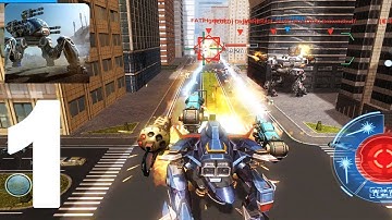 War Robots - Gameplay Walkthrough Part 1- TOP 1 Multiplayer (IOS, Android)