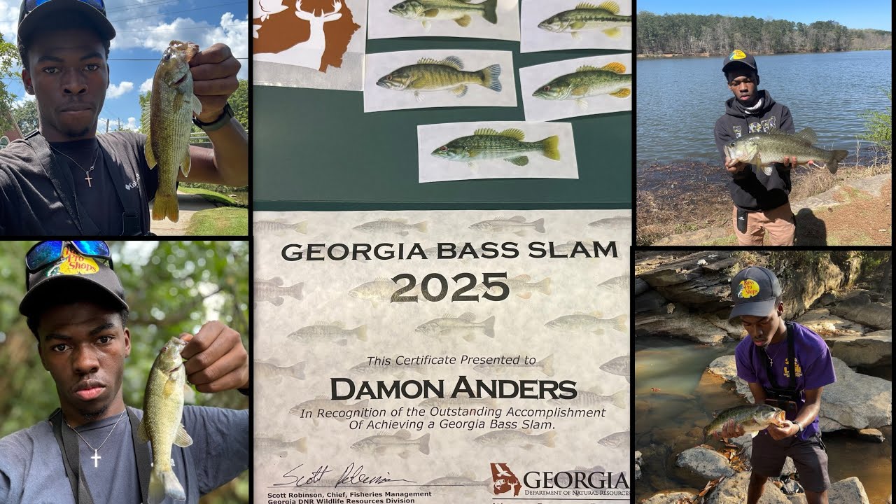 I Completed My First EVER Georgia Bass Slam!