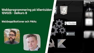 1DV025 - Webbapplikationer och PWAs