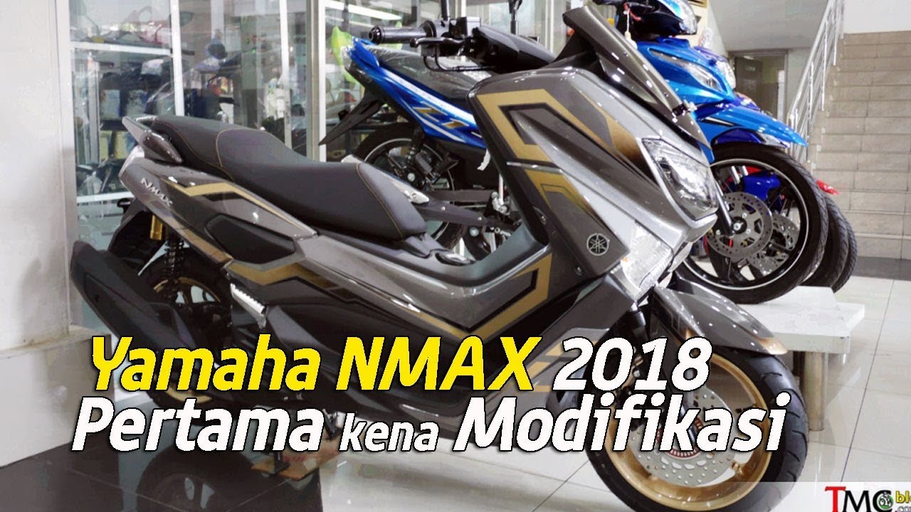 Ide 40 Modifikasi Yamaha Nmax Abu Abu Terunik Kempoul Motor