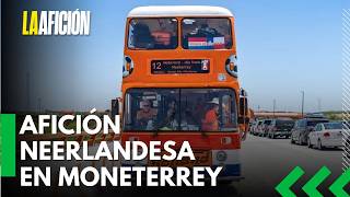 El icónico Orange Bus ya está en Monterrey para apoyar a Países Bajos