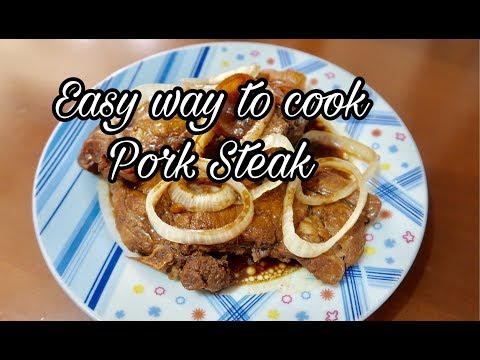 Pork Steak adobo recipe