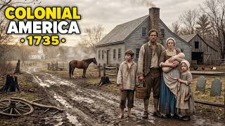 Why You Wouldn't Live Past 40 in COLONIAL AMERICA | Boring History For Sleep