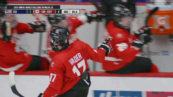 2025 Junior A World Challenge Highlights - USA vs Canada East, December 7