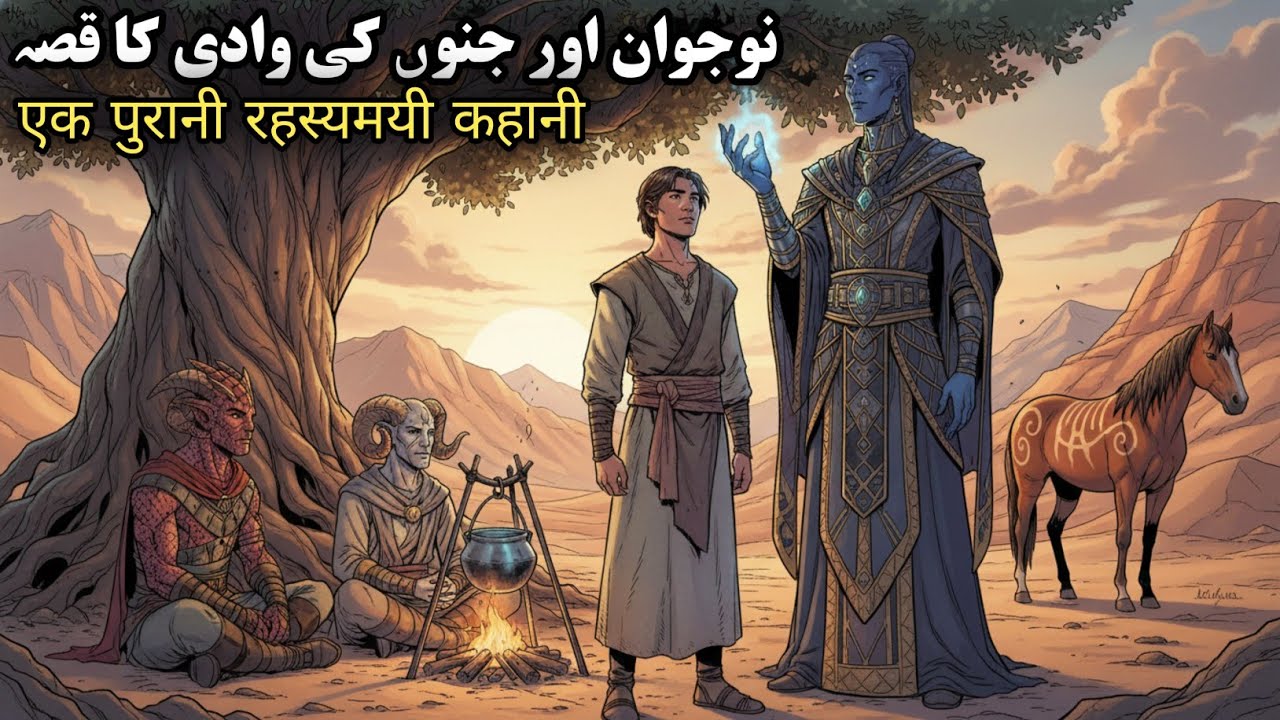 Ek Naojwan Aur Jino Ki Waadi Ka Qissa||Urdu Hindi Moral story||Story Power OO 
