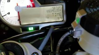 2016 BMW S1000RR Set The Clock