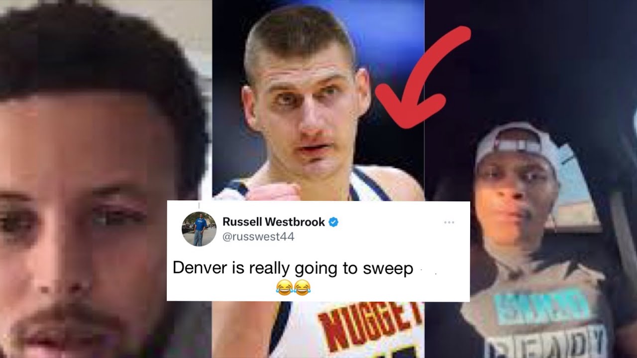 NBA players react to the Denver Nuggets beating the Los Angeles Lakers ...