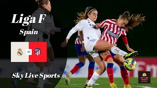 Real Madrid vs Atlético Madrid | La Liga F FIREWORKS! Live Score, Updates & Predictions! #live