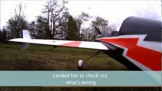 Dynam Sbach 342 Crash without Wing Spar