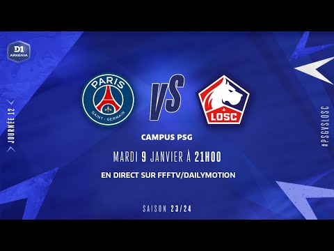 J12 I Paris Saint Germain – Lille OSC (6-0), le résumé | D1 Arkema | FFF 2023-2024