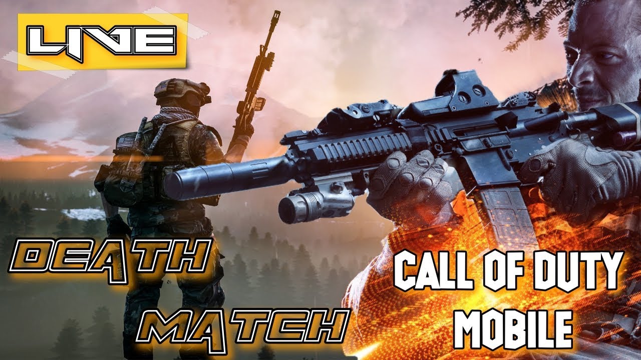 Call Of Duty Mobile DEATH MATCH Live With MK GameZone - 