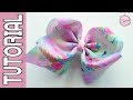 Jojo Siwa (Jumbo Boutique 3") - Ribbon Bow Tutorial - DIY by Elysia Handmade