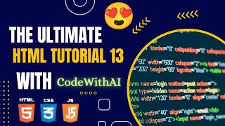 Details HTML Tutorial 13 in Urdu or Hindi | What is div tag and span tag in Urdu or Hindi | @CodeWithAI1 Guide