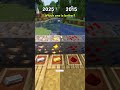 Minecraft TEXTURES 2015 VS 2025 ( OMG!) Part 4
