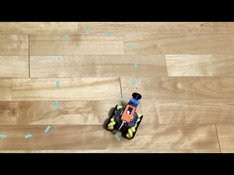 【RoverC】色検出でライントレースすぐできた【UnitV】