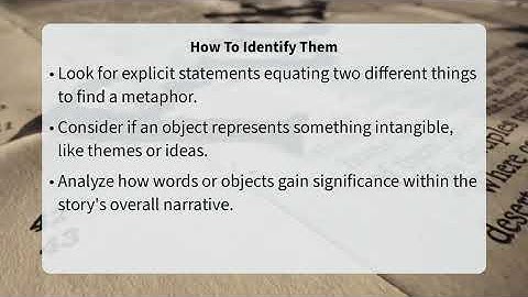 How Is Literary Symbolism Different From Metaphor?
