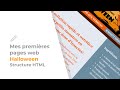 Mes premires pages web  halloween  la structure html