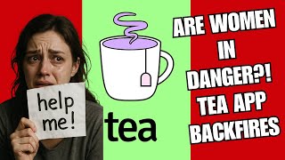 Tea App Backfires BADLY On  Women! Dating Safety App Gets Hacked - User IDs Leaked on 4chan