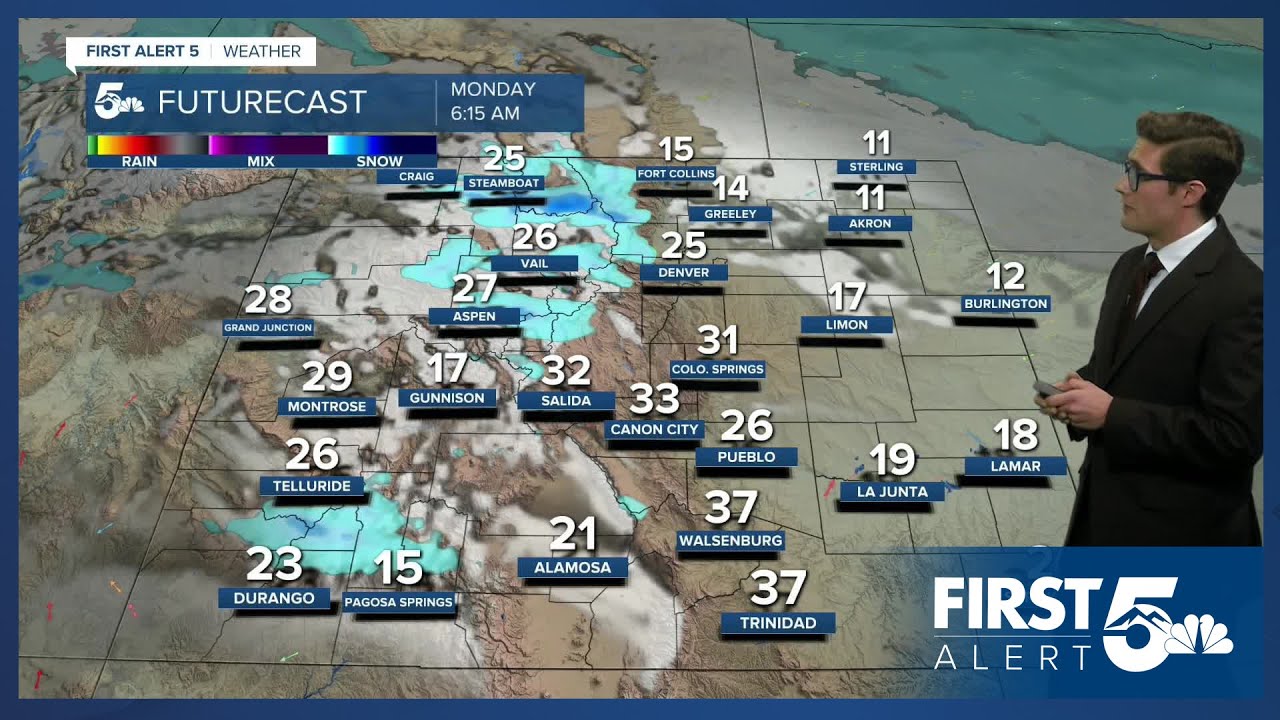 Mild and nice President's Day ahead of snow and cold mid-week - YouTube