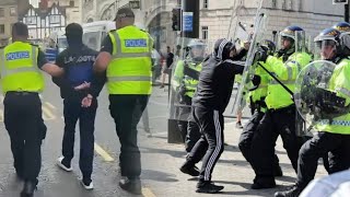 Far-right anti-immigrant riots break out across the U.K..🇬🇧🇬🇧