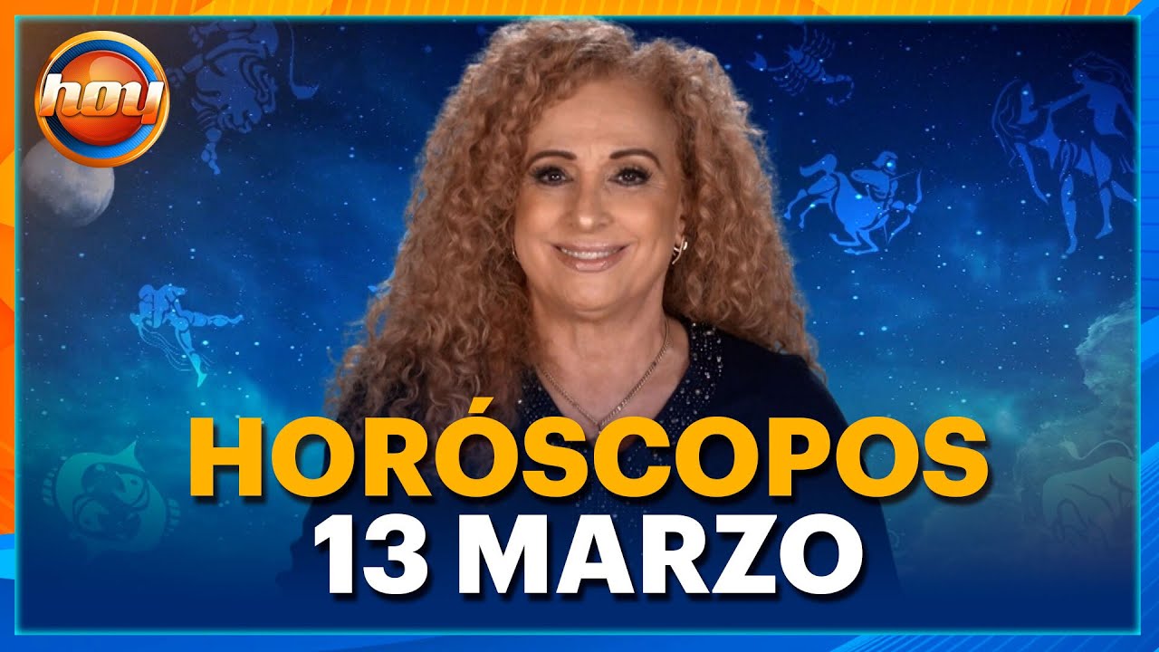 HORÓSCOPOS 13 de Marzo 2025 | Mizada Mohamed | Programa Hoy - YouTube