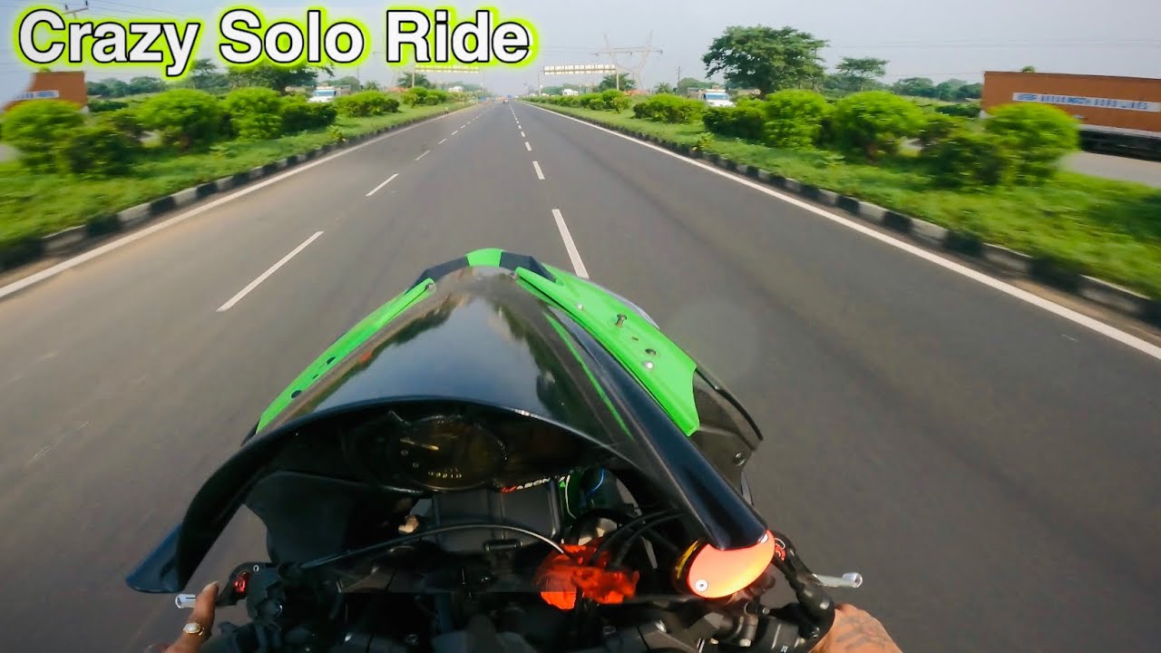 Crazy 14 Min 🤩 With Kawasaki ZX6R | Pure Sound [PAGALSparrow