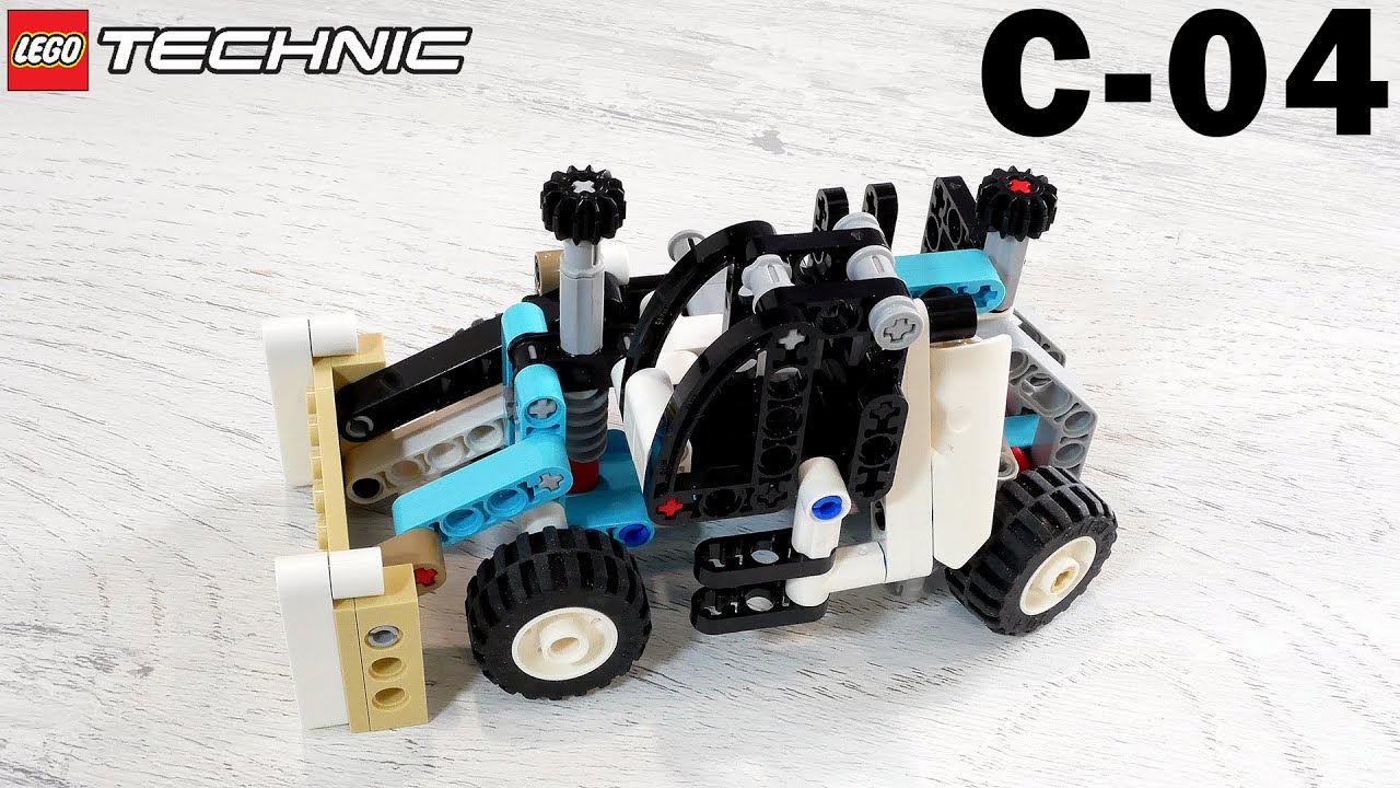 C-MODEL for LEGO Technic 42133 set: Dozer Compactor with building