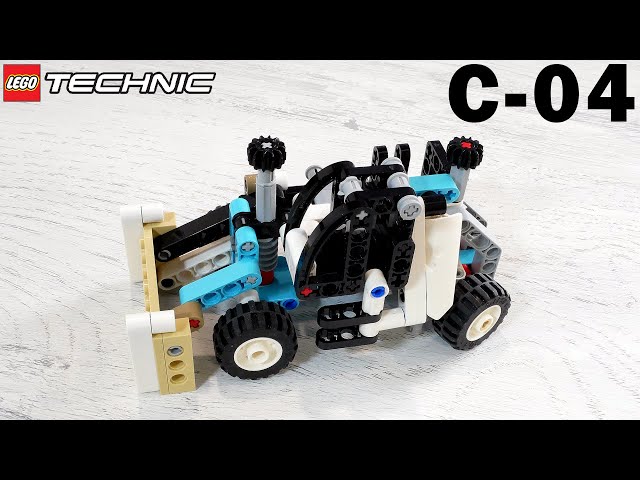 C-MODEL for LEGO Technic 42133 set: Dozer Compactor with building
