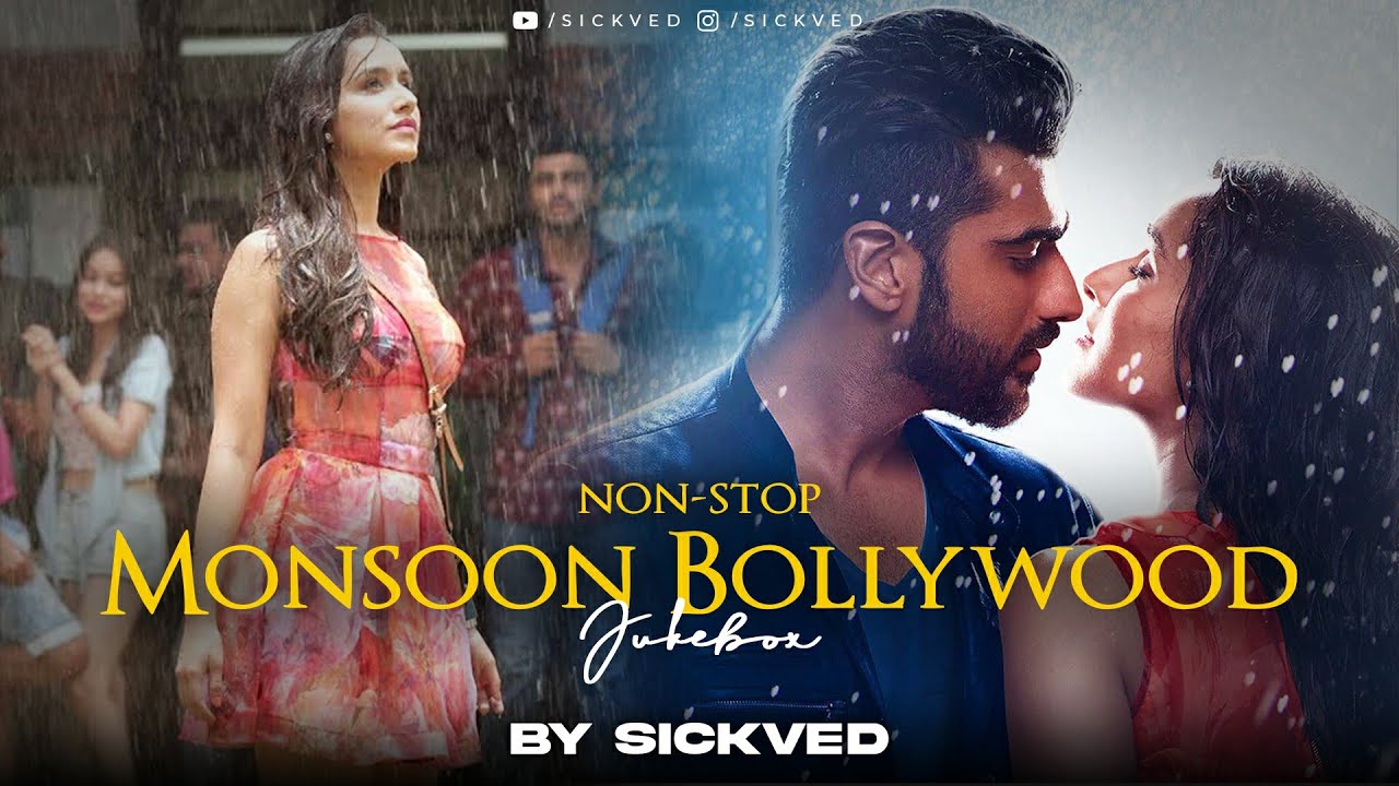 Non Stop Monsoon Bollywood Jukebox 2023  SICKVED  Rainy long drive songs  Romantic