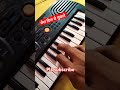 bhiga bhiga he shama #harmoniumclasses #piano #ytshort #ytshorts