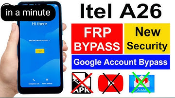 itel A26 A571L FRP/Google Lock Bypass Android 10 Without PC | itel A571L Frp Bypass | itel a26 frp