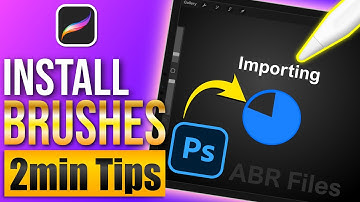 How To Install Brushes (ABR file) In Procreate - Tutorial For Beginners