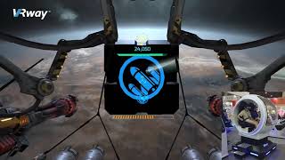 vr flight simulator,9d vr aircraft,vr arcade aircraft game meachine screenshot 4