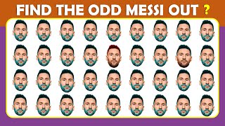 Find the odd one out? can you find messi, Halaand, mbappe, neymar ? | quiz improve your iq level 06