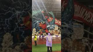 Koreo Gundala Vs Godzilla Mendunia