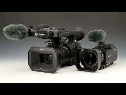 [4K] Panasonic HC-X1000(60p) vs. Sony FDR-AX100(30p)